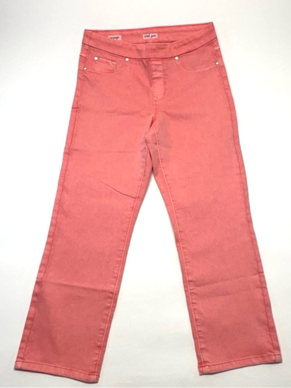 Tribal "Pink Lady" Pull-On Straight Leg Pants Size 8